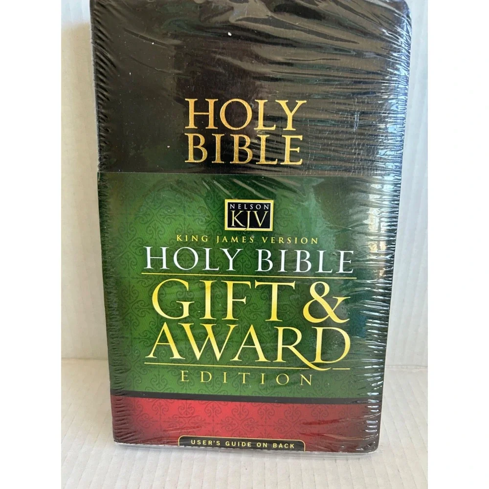 Holy Bible Gift and Award Edition NIP KJ Nelson Religion Education Gifts